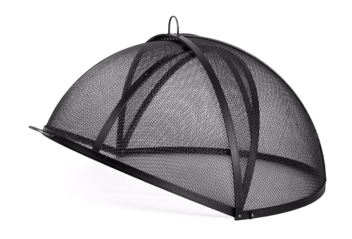 Openable Mesh Spark Screen for Fire Bowl Cook King